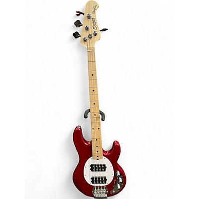 Used Sterling by Music Man Ray4HH Candy Apple Red Electric Bass Guitar