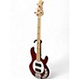 Used Sterling by Music Man Ray4HH Candy Apple Red Electric Bass Guitar Candy Apple Red