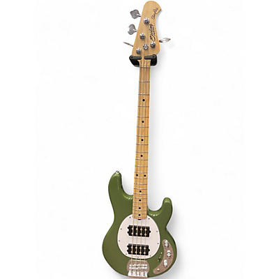 Used Sterling by Music Man Ray4HH Olive Electric Bass Guitar