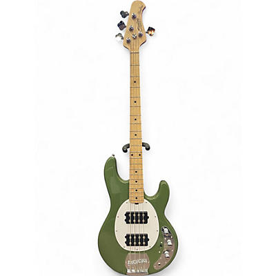 Used Sterling by Music Man Ray4HH Olive Electric Bass Guitar