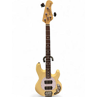 Used Sterling by Music Man Ray4HH Vintage Cream Electric Bass Guitar