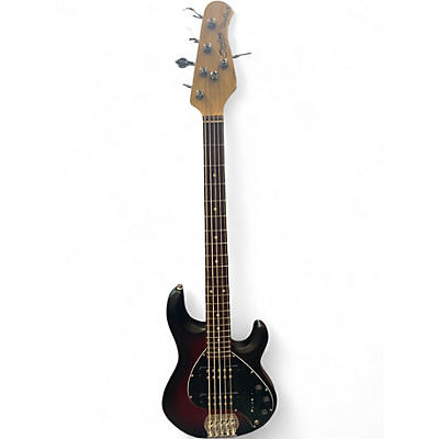 Used Sterling by Music Man Ray5 5 String 2 Color Sunburst Electric Bass Guitar