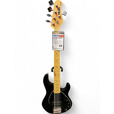 Sterling by Music Man Used Sterling by Music Man Ray5 5 String Black Electric Bass Guitar