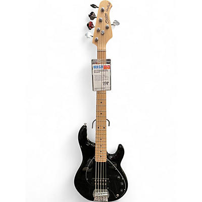 Sterling by Music Man Used Sterling by Music Man Ray5 5 String Black Electric Bass Guitar