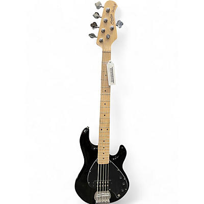 Sterling by Music Man Used Sterling by Music Man Ray5 5 String Black Electric Bass Guitar