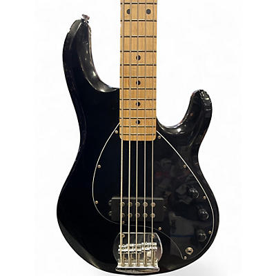 Used Sterling by Music Man Ray5 5 String Black Electric Bass Guitar