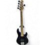 Used Sterling by Music Man Ray5 5 String Black Electric Bass Guitar Black
