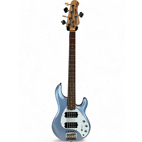 Sterling by Music Man Used Sterling by Music Man Ray5 5 String Lake Placid Blue Electric Bass Guitar Lake Placid Blue