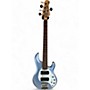 Used Sterling by Music Man Used Sterling by Music Man Ray5 5 String Lake Placid Blue Electric Bass Guitar Lake Placid Blue