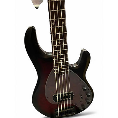 Used Sterling by Music Man Ray5 5 String Sunburst Electric Bass Guitar