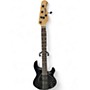 Used Sterling by Music Man Ray5 5 String matte black Electric Bass Guitar matte black