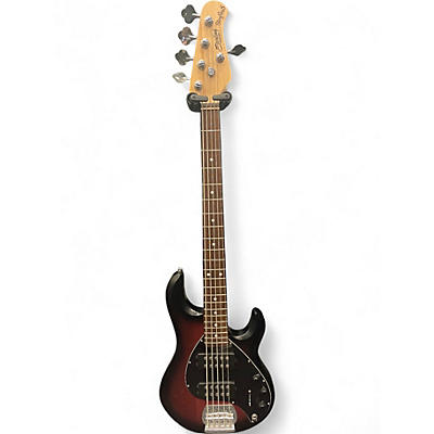Used Sterling by Music Man Ray5HH Crimson Burst Electric Bass Guitar