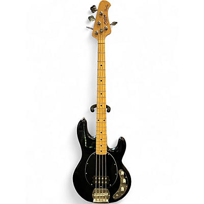 Used Sterling by Music Man S.U.B. Ray4 Black Electric Bass Guitar