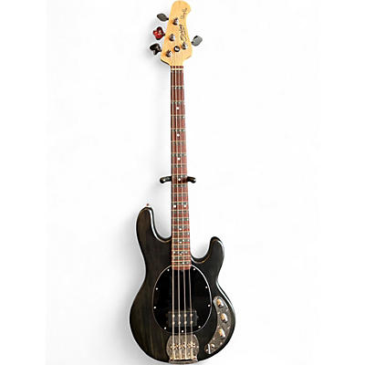 Used Sterling by Music Man S.U.B. STINGRAY RAY4 SATIN TRANSPARENT BLACK Electric Bass Guitar