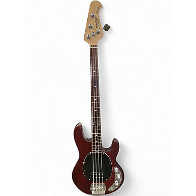 Used Sterling by Music Man  S.U.B. StingRay RAY4 Brown Electric Bass Guitar