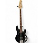 Used Sterling by Music Man S.U.B. StingRay RAY4 Satin Black Electric Bass Guitar Satin Black
