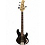 Used Sterling by Music Man S.U.B. StingRay RAY4  Satin Black Electric Bass Guitar Satin Black