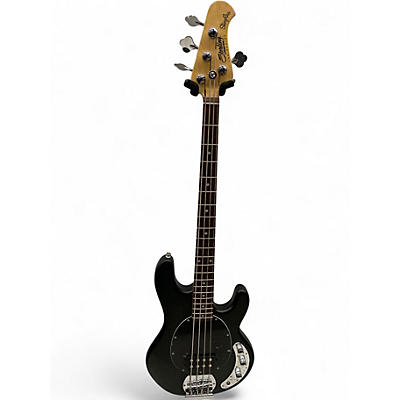 Used Sterling by Music Man S.U.B. StingRay RAY4 Trans Black Electric Bass Guitar