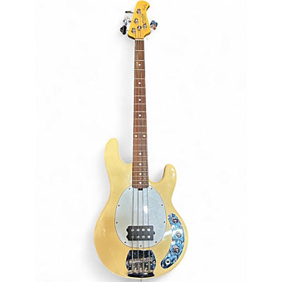 Used Sterling by Music Man S.U.B. StingRay RAY4 VINTAGE CREAM Electric Bass Guitar