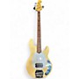 Used Sterling by Music Man S.U.B. StingRay RAY4 VINTAGE CREAM Electric Bass Guitar VINTAGE CREAM