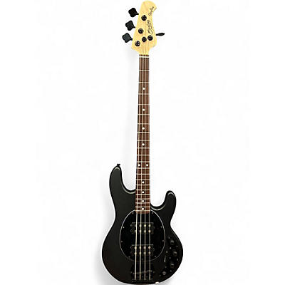 Used Sterling by Music Man S.U.B. StingRay RAY4HH Stealth Black Electric Bass Guitar