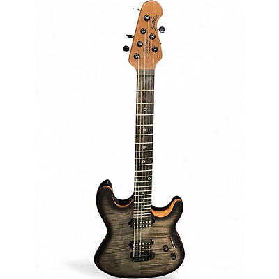 Used Sterling by Music Man SABRE Black Solid Body Electric Guitar