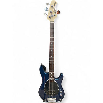 Used Sterling by Music Man SB14 BLUE PEARL Electric Bass Guitar
