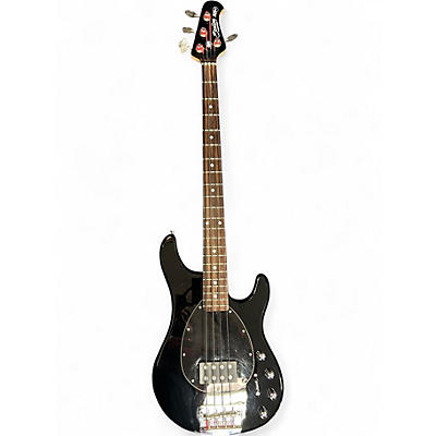 Used Sterling by Music Man SB14 Black Electric Bass Guitar