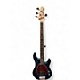 Used Sterling by Music Man SB14 Blue Electric Bass Guitar Blue