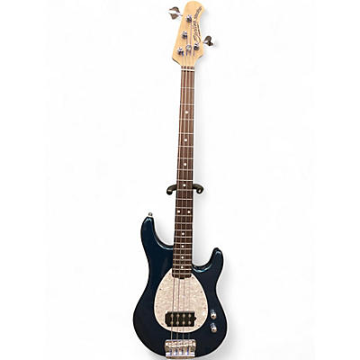Used Sterling by Music Man SB14 Blue Pearl Electric Bass Guitar