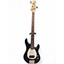 Used Sterling by Music Man SB14 Blue Pearl Electric Bass Guitar Blue Pearl