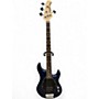 Used Sterling by Music Man SB14 Midnight Blue Electric Bass Guitar Midnight Blue