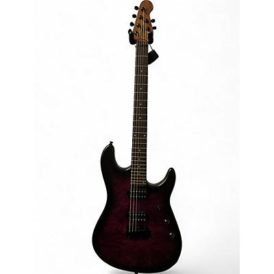 Used Sterling by Music Man SIGNATURE RICHARDSON COSMIC PURPLE BURST SATIN Solid Body Electric Guitar