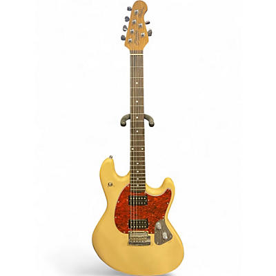 Used Sterling by Music Man SR50 BUTTER MILK Solid Body Electric Guitar