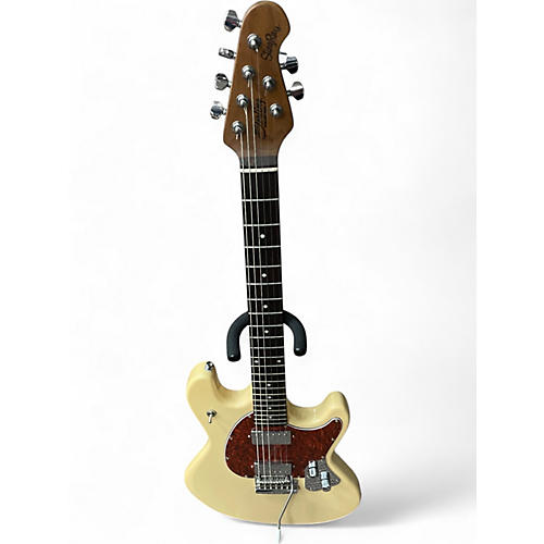 Used Sterling by Music Man SR50 Stingray Guitar Vintage White Solid Body Electric Guitar Vintage White