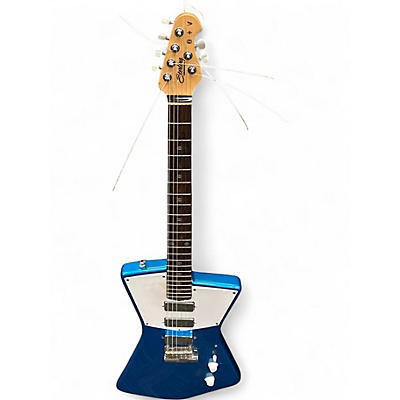 Used Sterling by Music Man ST. VINCENT Blue Solid Body Electric Guitar
