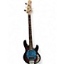 Used Sterling by Music Man STING RAY 2 Tone Sunburst with Aqua Pickguard Electric Bass Guitar 2 Tone Sunburst with Aqua Pickguard