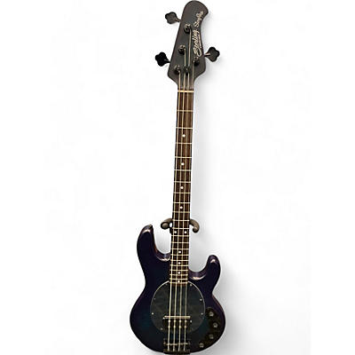 Sterling by Music Man Used Sterling by Music Man STING RAY 34 Blue Electric Bass Guitar