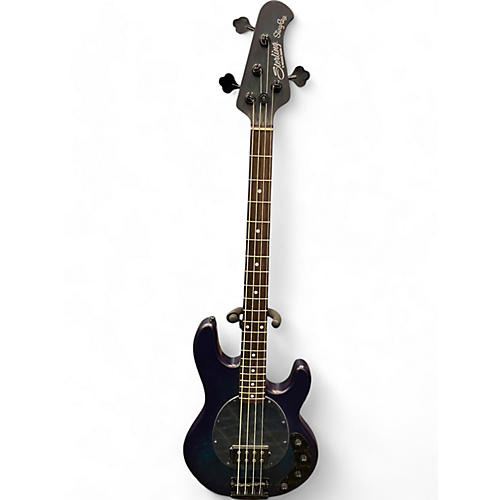 Sterling by Music Man Used Sterling by Music Man STING RAY 34 Blue Electric Bass Guitar Blue