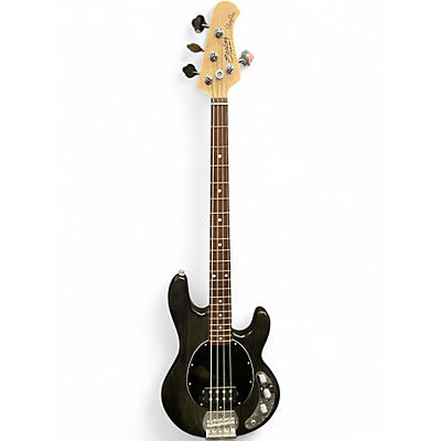 Used Sterling by Music Man STING RAY 4 Trans Black Electric Bass Guitar