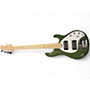 Used Sterling by Music Man Used Sterling by Music Man STING RAY 5 Green Electric Bass Guitar Green