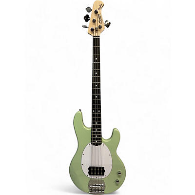 Sterling by Music Man Used Sterling by Music Man STING RAY II Mint Green Electric Bass Guitar