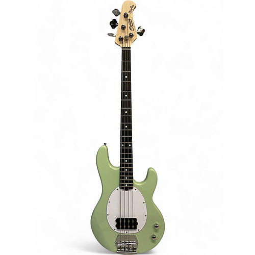 Used Sterling by Music Man STING RAY II Mint Green Electric Bass Guitar Mint Green