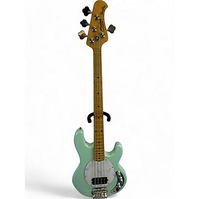 Sterling by Music Man Used Sterling by Music Man STING RAY S.U.B 4 MINT GREEN Electric Bass Guitar