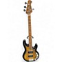 Used Sterling by Music Man STINGRAY 4 HH Natural Burst Electric Bass Guitar Natural Burst