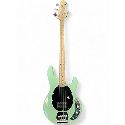Used Sterling by Music Man STINGRAY 4 Surf Green Electric Bass Guitar Surf Green