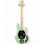 Used Sterling by Music Man STINGRAY 4 Surf Green Electric Bass Guitar Surf Green