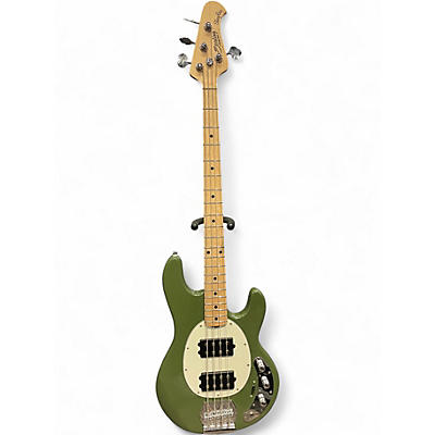 Used Sterling by Music Man STINGRAY 4HH Green Electric Bass Guitar