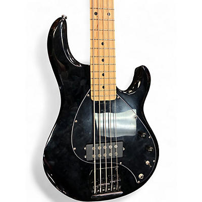 Used Sterling by Music Man STINGRAY 5 BLACK Electric Bass Guitar