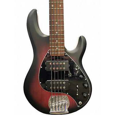 Used Sterling by Music Man STINGRAY 5 BURST Electric Bass Guitar